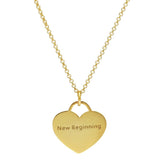 Edele's Engraved Birth-Heart Necklace - GNRTN
