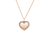 Sandra's Studded Heart Location Necklace - GNRTN