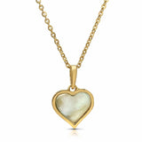 Heather's Heart of Pearl Necklace