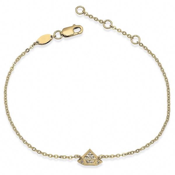 Diana's Diamond Charm Bracelet