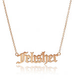 Olivia's Old English Personalized Necklace